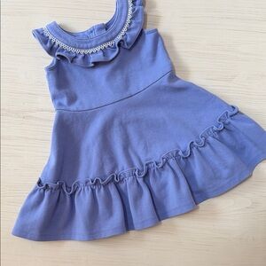 Janie and Jack Lavender Ruffle Dress